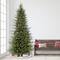 9ft. Pre-Lit Slim Balsam Fir Artificial Christmas Tree, Clear Lights